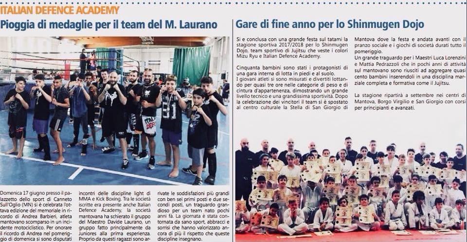 Laurano — gare di fine anno con il Dojo